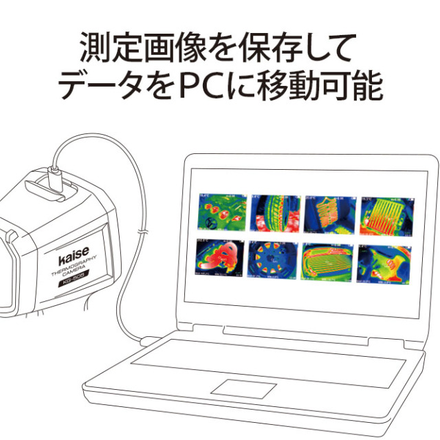 サーモグラフィーカメラ KG-505