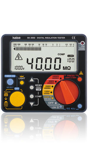 デジタル絶縁抵抗計 Kaise(カイセ) 