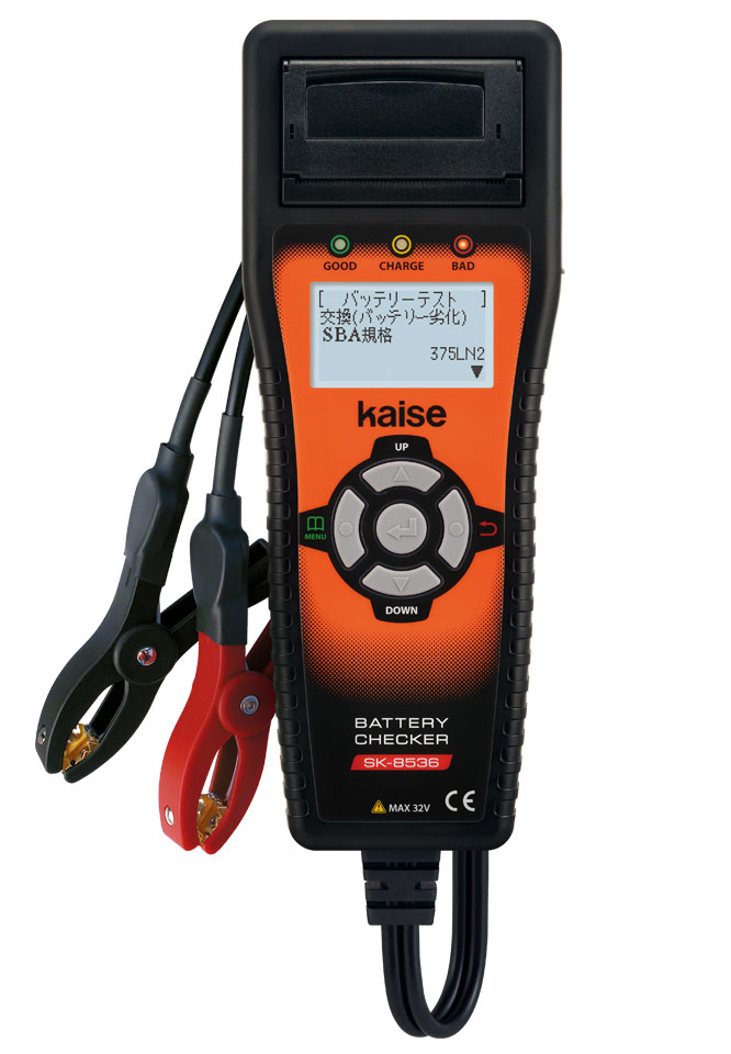 バッテリーチェッカー SK-8536