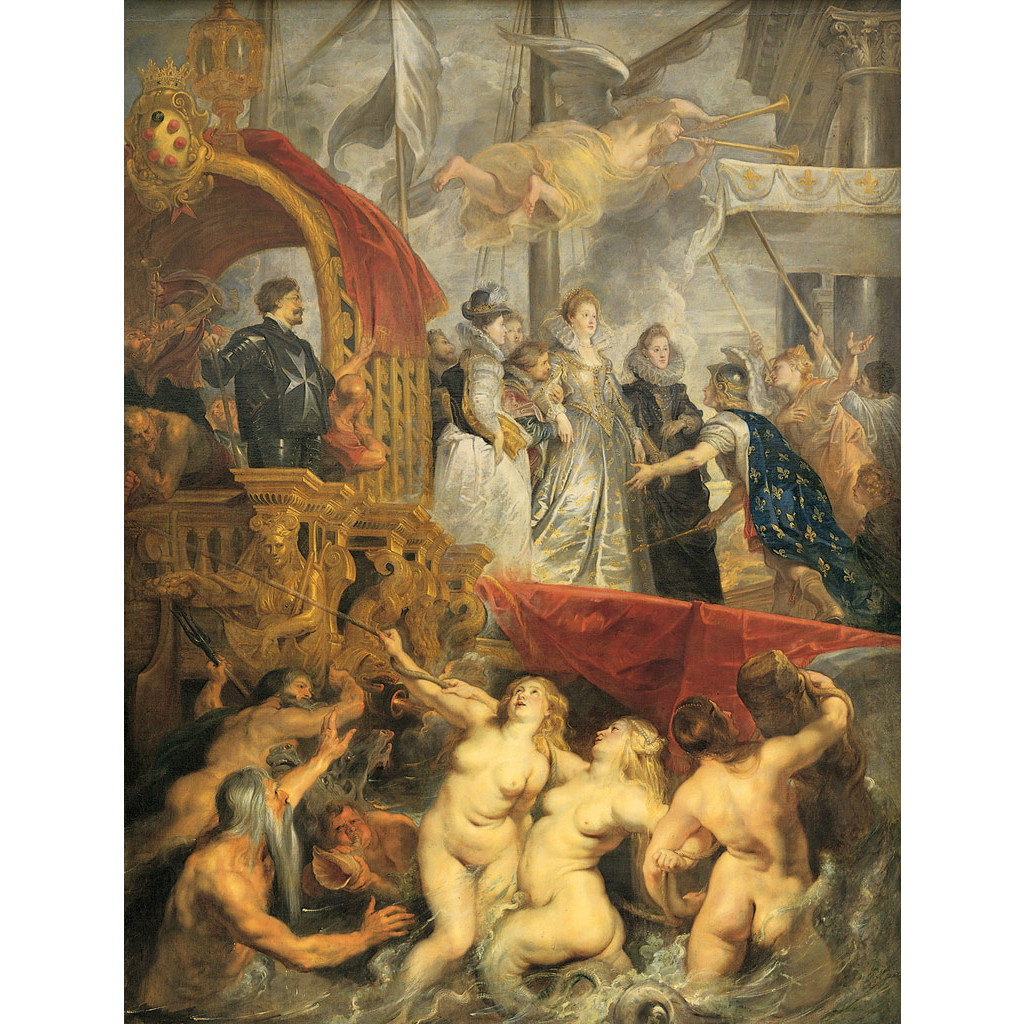  ピーテル・パウル・ルーベンスマリー・ド・メディシスのマルセイユ上陸