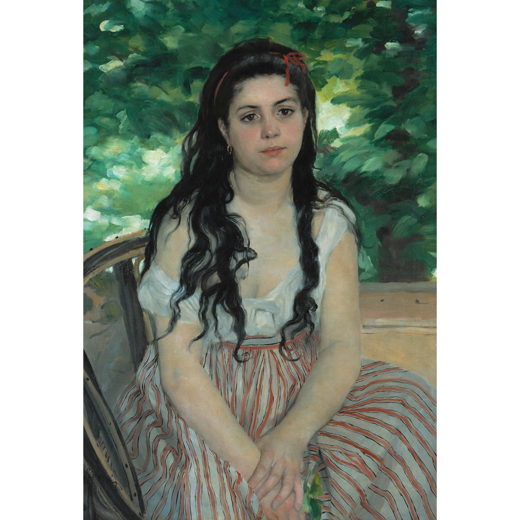 【オーダー油絵 】ピエール＝オーギュスト・ルノワール 夏 【選べるサイズ／選べる額縁付】
