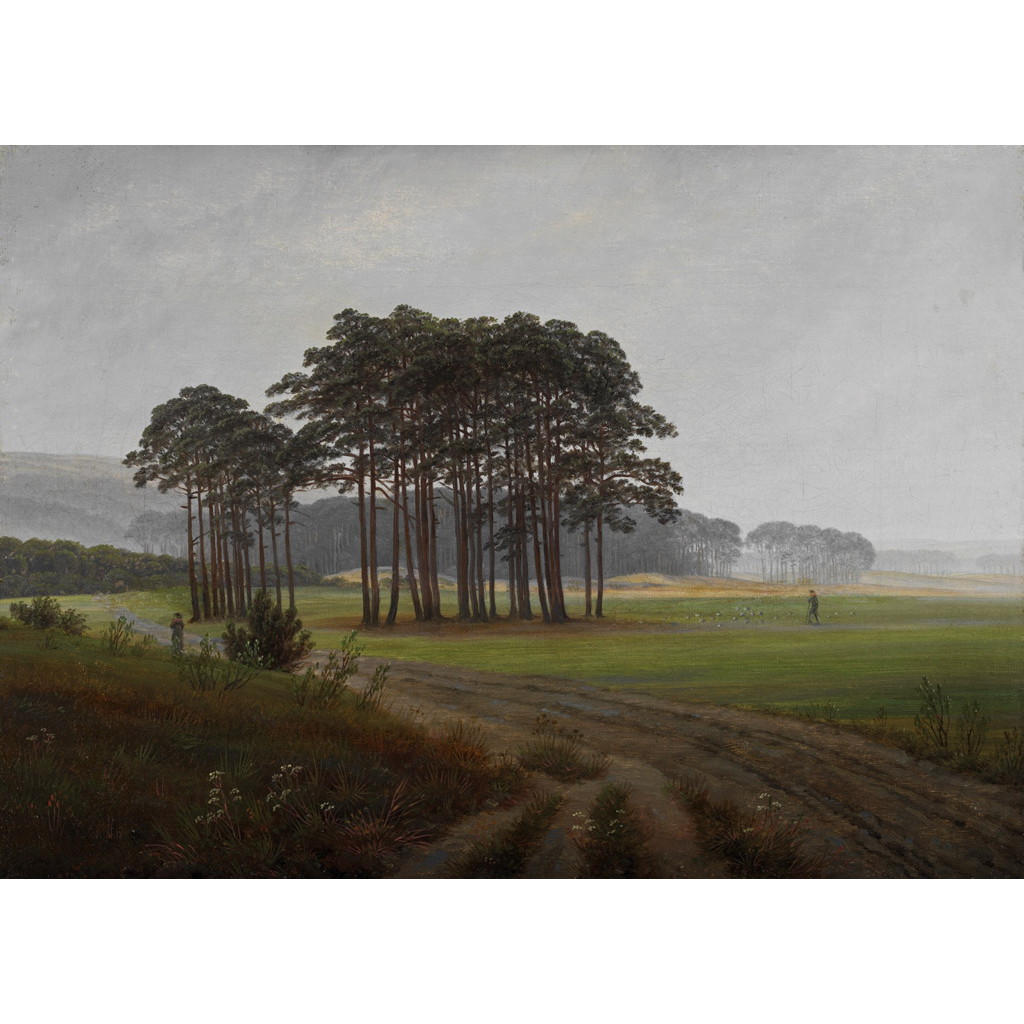 【オーダー油絵 】カスパー・ダーヴィト・フリードリヒ 正午 【選べるサイズ／選べる額縁付】