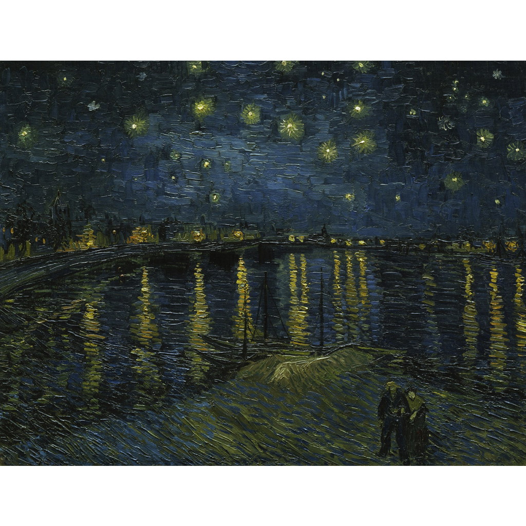  ローヌ川の星月夜