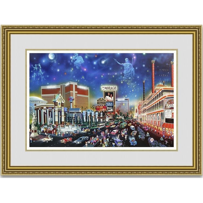 アレクサンダーチェン 「Luck Be A Lady」 額縁付き