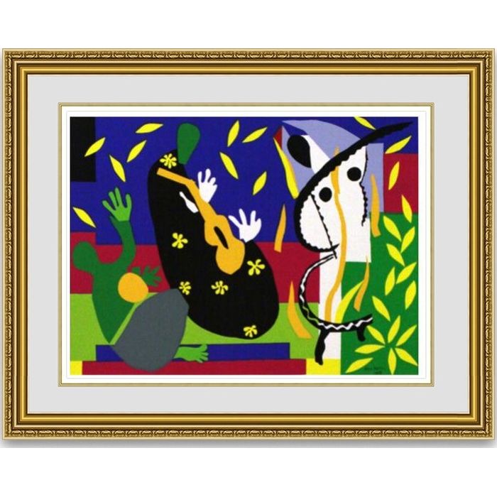 マティス 王の悲しみ 額縁付き