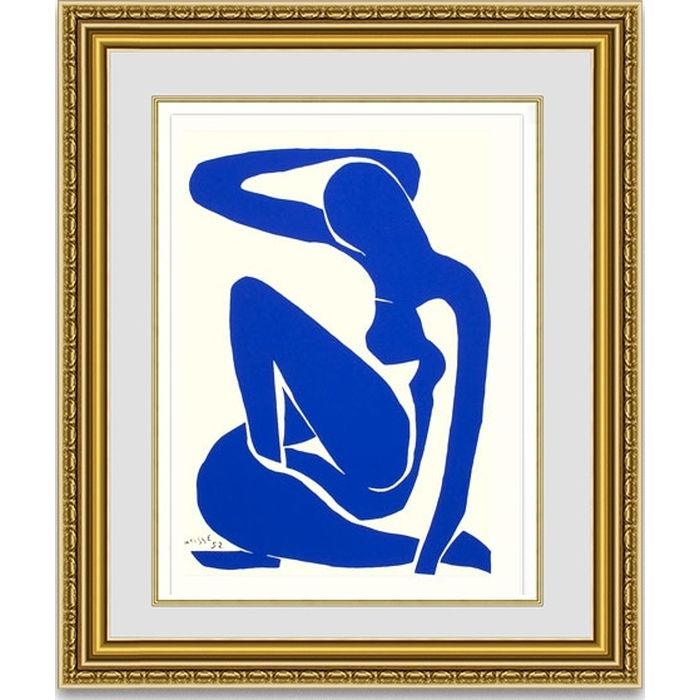 マティス Blue Nude 1 額縁付き