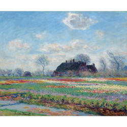  クロード・モネレイデン付近、サッセンハイムのチューリップ畑