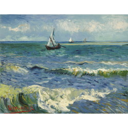  サント＝マリーの海の風景