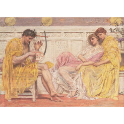 【オーダー油絵 】アルバート・ジョゼフ・ムーア 音楽家 【選べるサイズ／選べる額縁付】