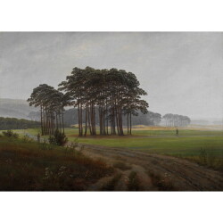 【オーダー油絵 】カスパー・ダーヴィト・フリードリヒ 正午 【選べるサイズ／選べる額縁付】