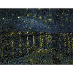  ローヌ川の星月夜