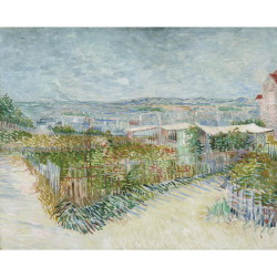  モンマルトルの野菜園