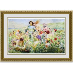 ジョージ・ロシェグロッセ Le Chevalier aux 額縁付き