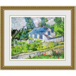 ゴッホ House at Auvers 額縁付き