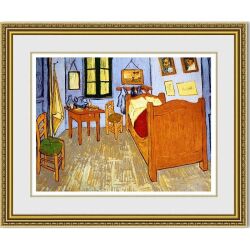 ゴッホ Van Gogh's Room of Arles 額縁付き