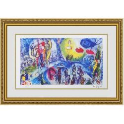 【人気作品】シャガール The Great Circus 額縁付き