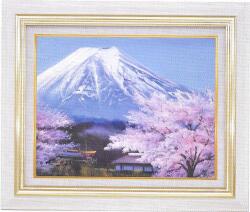 岩井景文忍野富士 F6