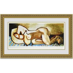 ピカソ SLEEPING NUDE 額縁付き