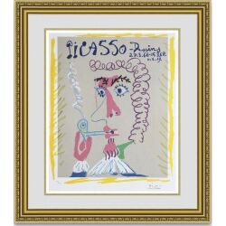 ピカソ デッサン 額縁付き