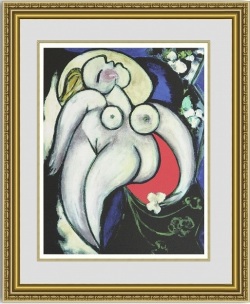 ピカソ Reclining nude 額縁付き