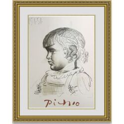 ピカソ Portrait d'Enfant 額縁付き