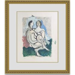ピカソ Le couple 額縁付き