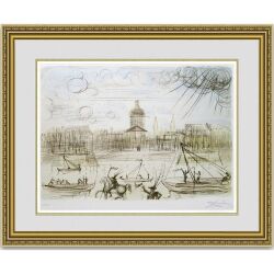 ダリ 「Academy of France」 額縁付き