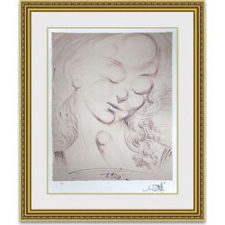 ダリ 「マドンナ」 額縁付き