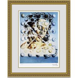 ダリ 「Galatea of the Spaheres」 額縁付き