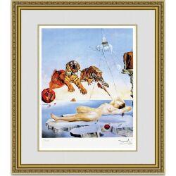 ダリ 「Second Before Awakening」 額縁付き