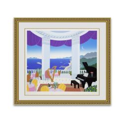 マックナイト 「北野ラウンジ」 額縁付き