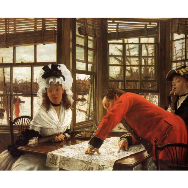 オーダー油絵 】ジェームズ・ティソ 興味深い話題 【選べる