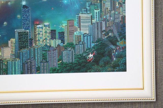 アレクサンダーチェン 「香港の夜景」の購入なら絵画販売のアート
