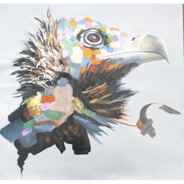 キャンバスアート ワシ 直筆オリジナル作品の購入なら絵画販売のアート 