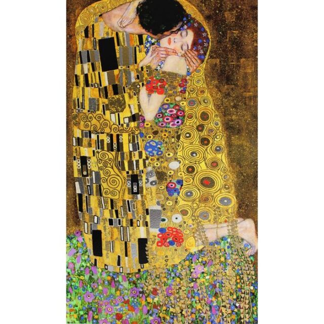 グスタフクリムト 「接吻」【選べる額縁付き】【送料無料】の購入なら  