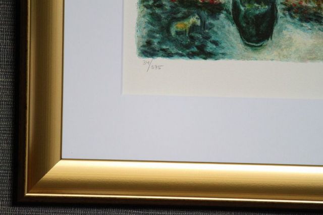 シャガール 「黄色い花束と鶏」の購入なら絵画販売のアートギャラリー