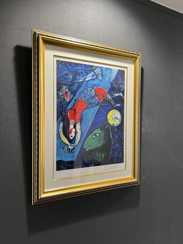 シャガール 「青いサーカス」の購入なら絵画販売のアートギャラリー南青山
