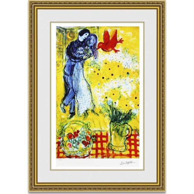 シャガール 「デイジーと恋人たち」の購入なら絵画販売のアート 