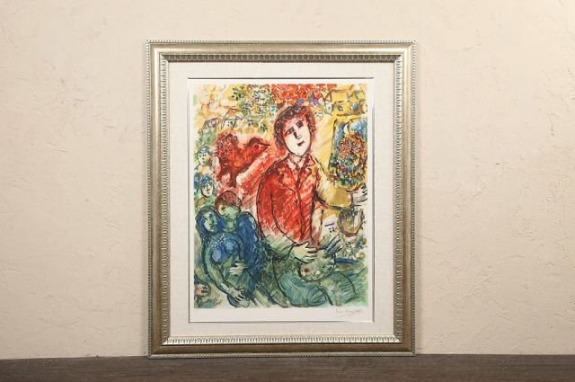 シャガール 「Artist and Lovers」の購入なら絵画販売のアート