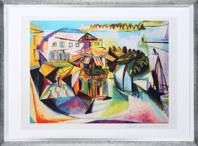 ピカソ 「ロワイヤンのカフェ」の購入なら絵画販売のアートギャラリー