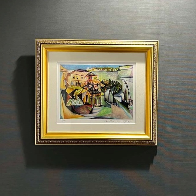 ピカソ 「ロワイヤンのカフェ」の購入なら絵画販売のアートギャラリー