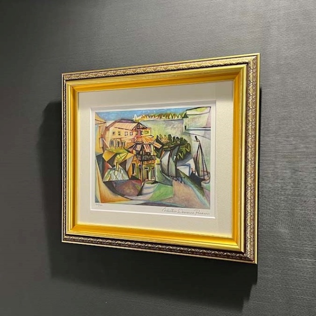 ピカソ 「ロワイヤンのカフェ」の購入なら絵画販売のアートギャラリー