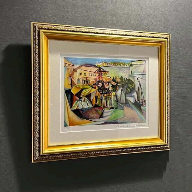 ピカソ 「ロワイヤンのカフェ」の購入なら絵画販売のアートギャラリー