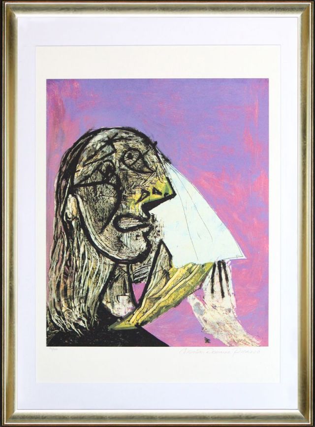 ピカソ 「泣く女」の購入なら絵画販売のアートギャラリー南青山