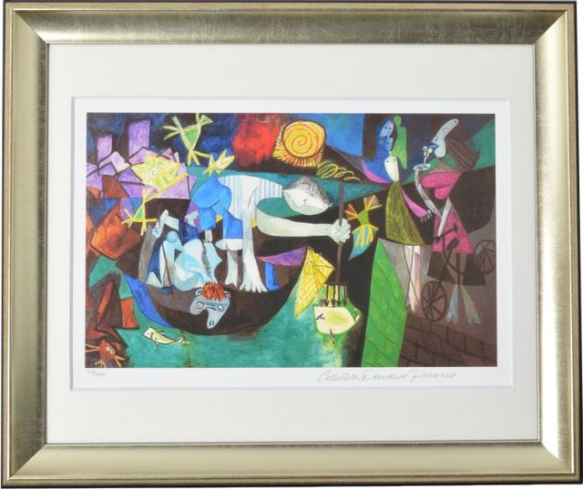 ピカソ 「アンティーブの夜釣り」の購入なら絵画販売のアート