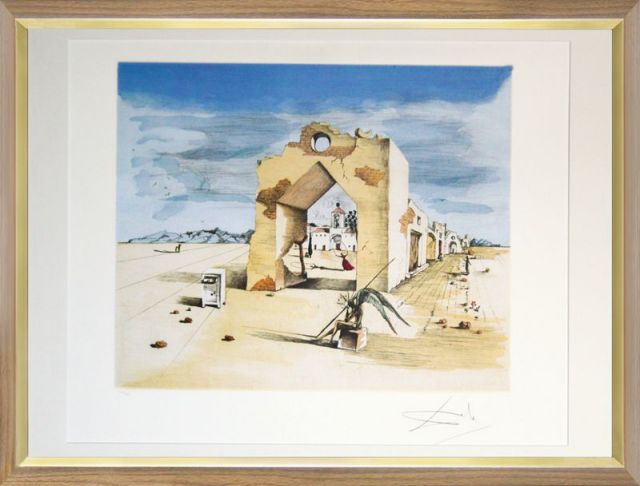 ダリ 「パラノイク・ヴィレッジ」の購入なら絵画販売のアート