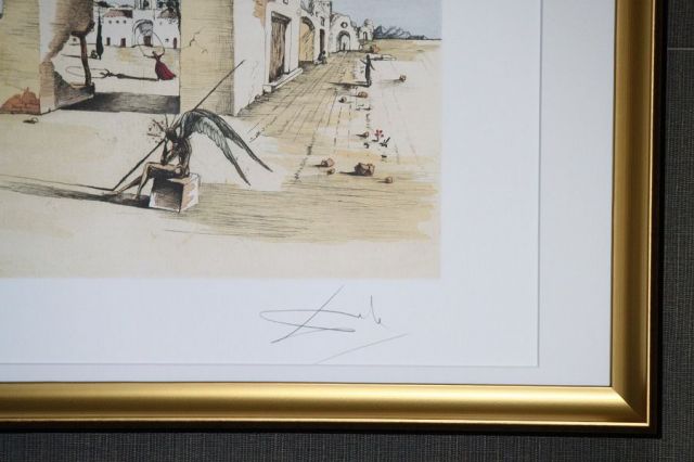 ダリ 「パラノイク・ヴィレッジ」の購入なら絵画販売のアート