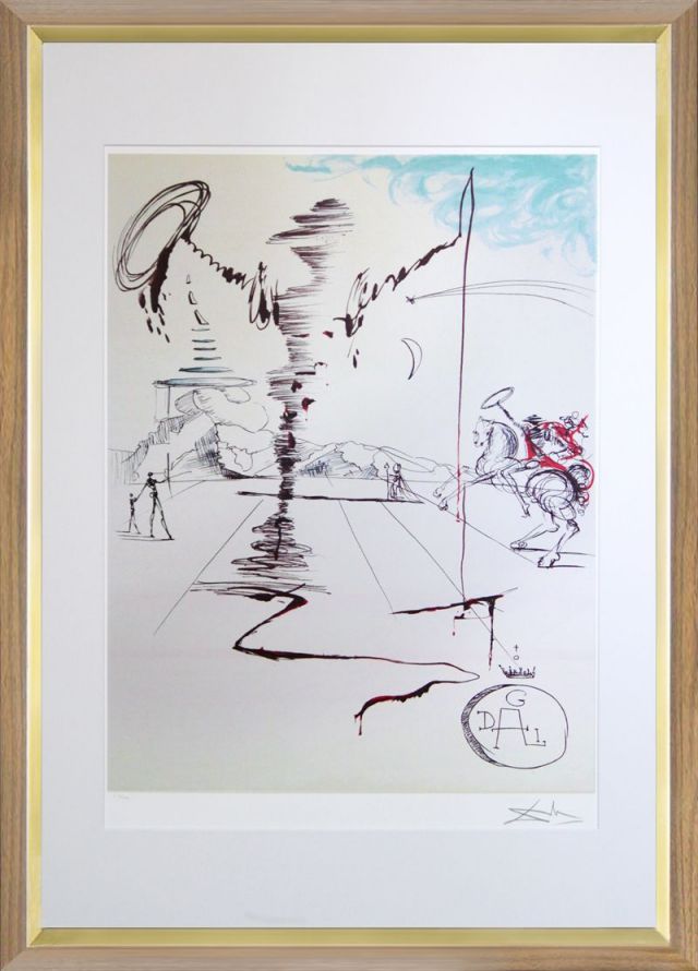 ダリ 「騎士」の購入なら絵画販売のアートギャラリー南青山