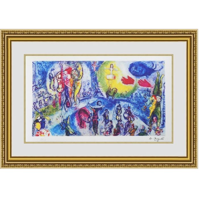 【人気作品】シャガール The Great Circus 額縁付き