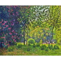 【オーダー油絵 】クロード・モネ モンソー公園 【選べるサイズ／選べる額縁付】